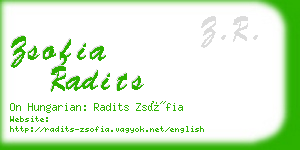 zsofia radits business card